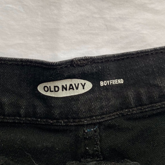 Old Navy Black Jean Shorts - Picture 2 of 4